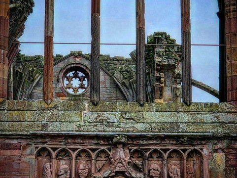 Melrose Abbey-Melrose必去景点