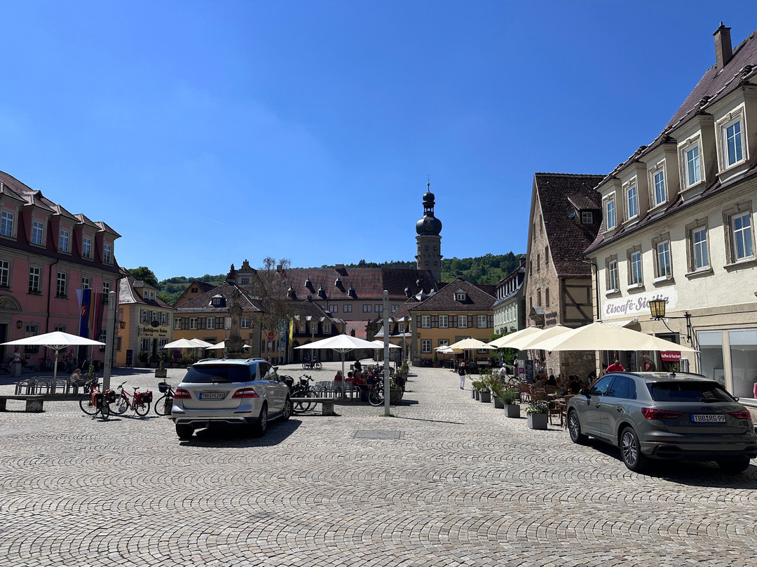 Marktplatz - Stadt Weikersheim-魏克尔斯海姆必去景点