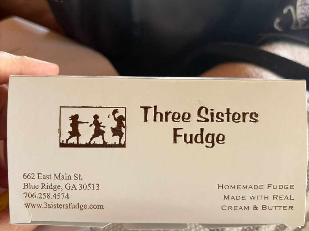 Three Sisters Fudge-蓝岭必去景点