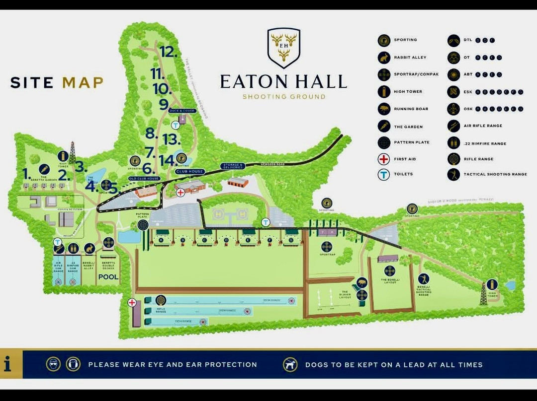 Eaton Hall Shooting Ground-Doveridge必去景点