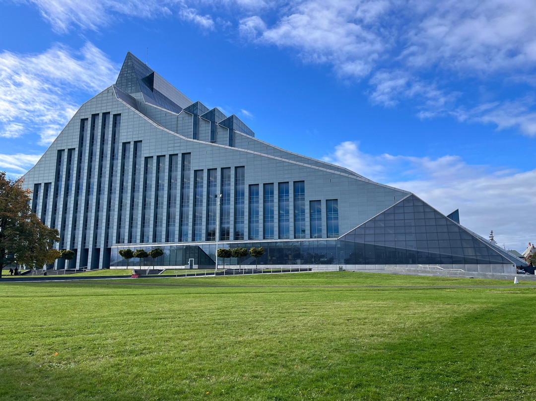 National Library of Latvia-里加必去景点