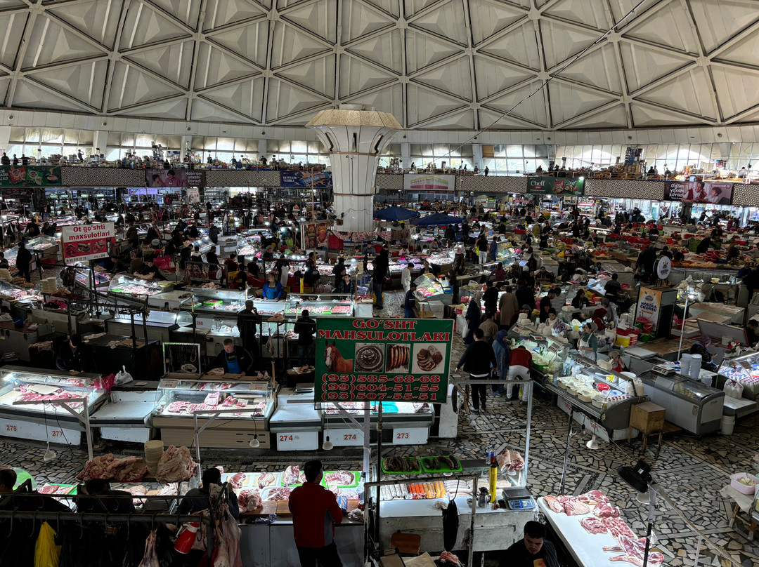 Chorsu Bazaar Tashkent-塔什干必去景点