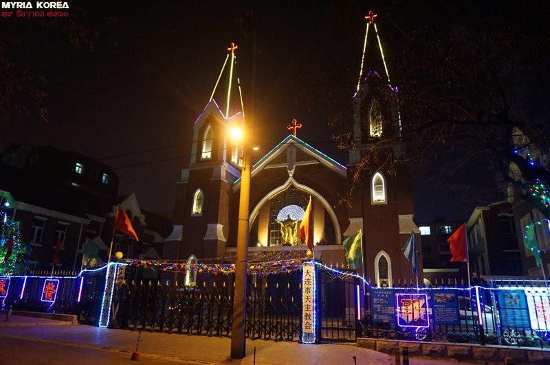Dalian Catholic church-大连市必去景点
