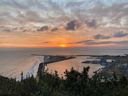 Iioka Gyobu Cape Prospects Hall Light and Wind-旭市必去景点