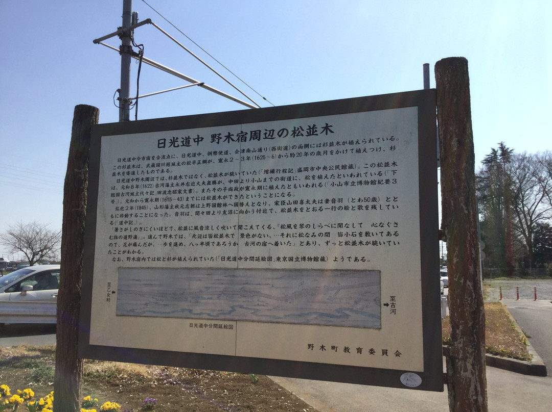 Nikkodochu Nogi Juku Shuhen no Matsu Namiki