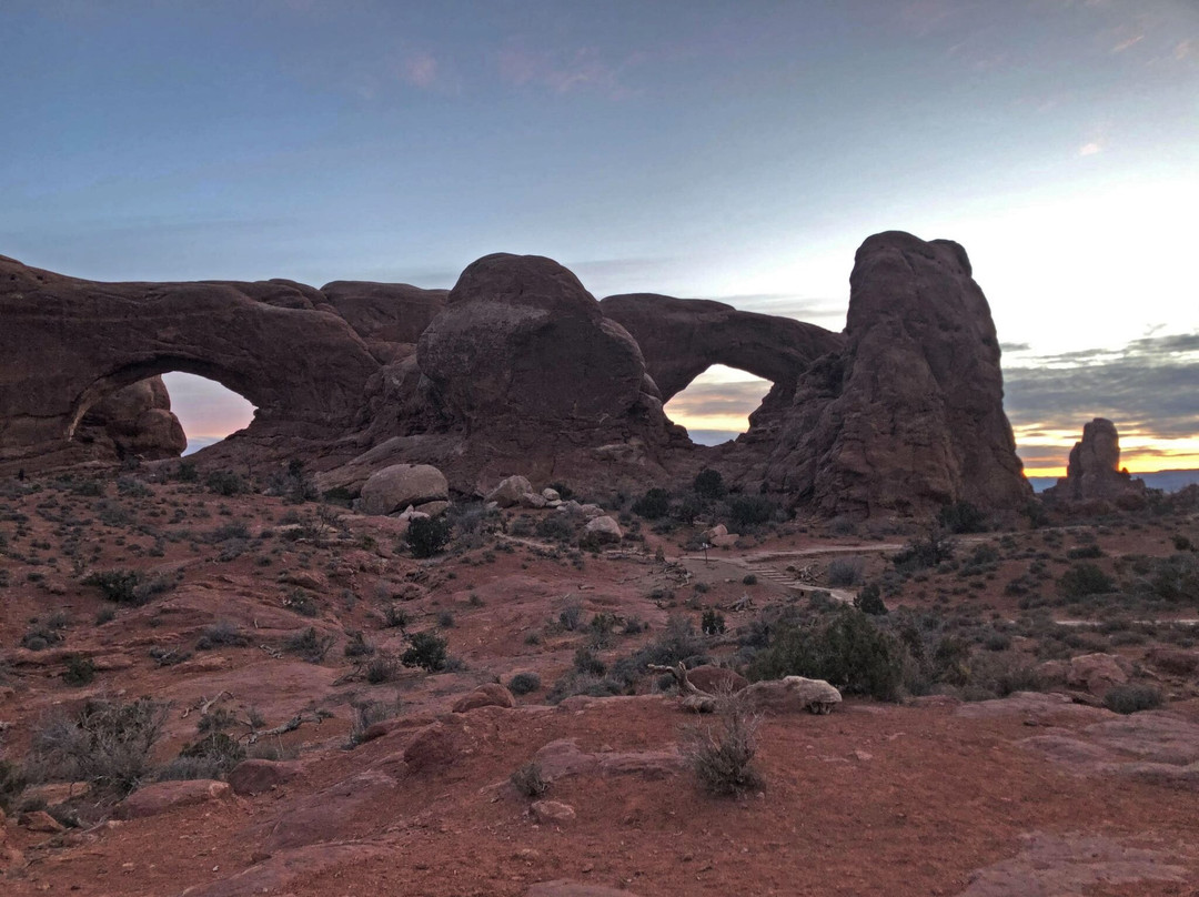 Partition Arch-拱门国家公园必去景点