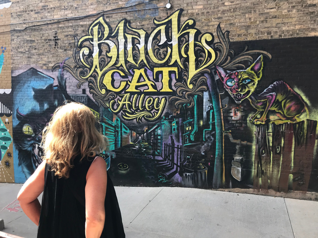 Black Cat Alley-密尔沃基必去景点