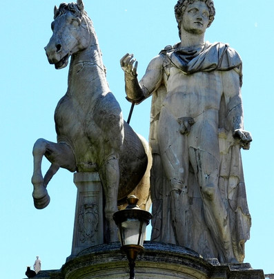 Statua di Castore-罗马必去景点
