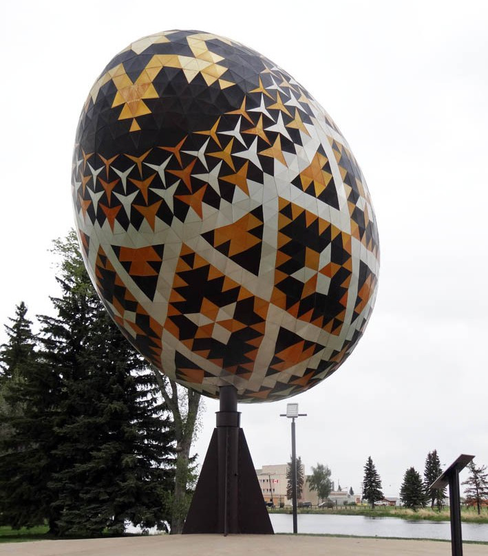 Vegreville Pysanka Egg-韦格勒维尔必去景点