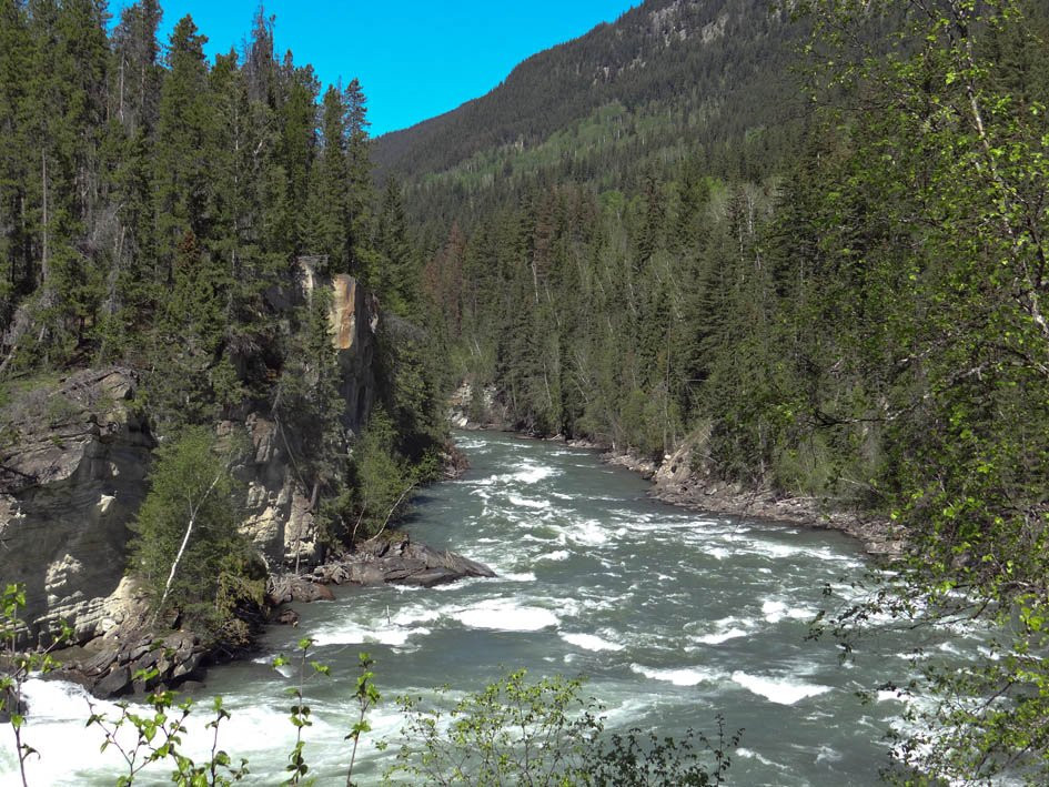 Rearguard Falls-Tete Jaune Cache必去景点