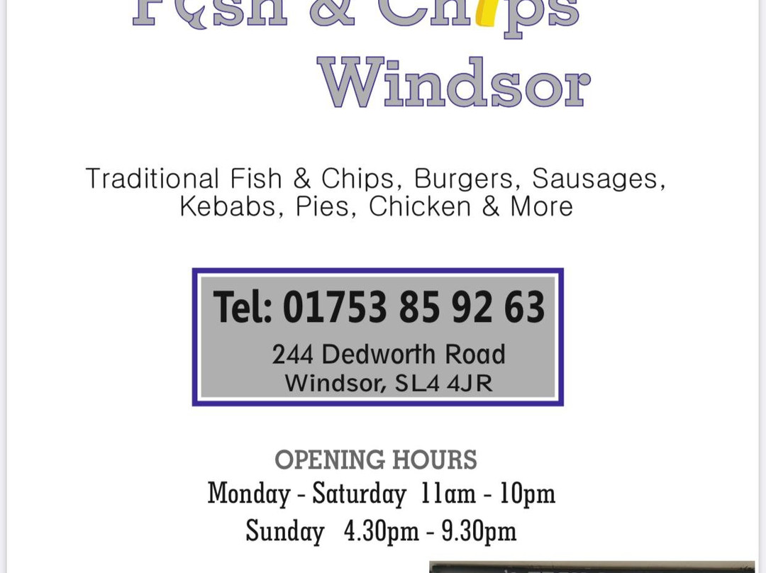 Big joe's fish and chips Windsor
