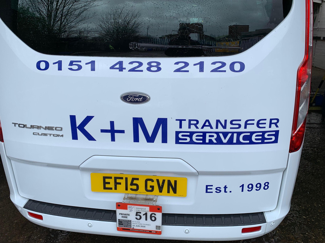 K+M  Airport Transfer Services-利物浦必去景点