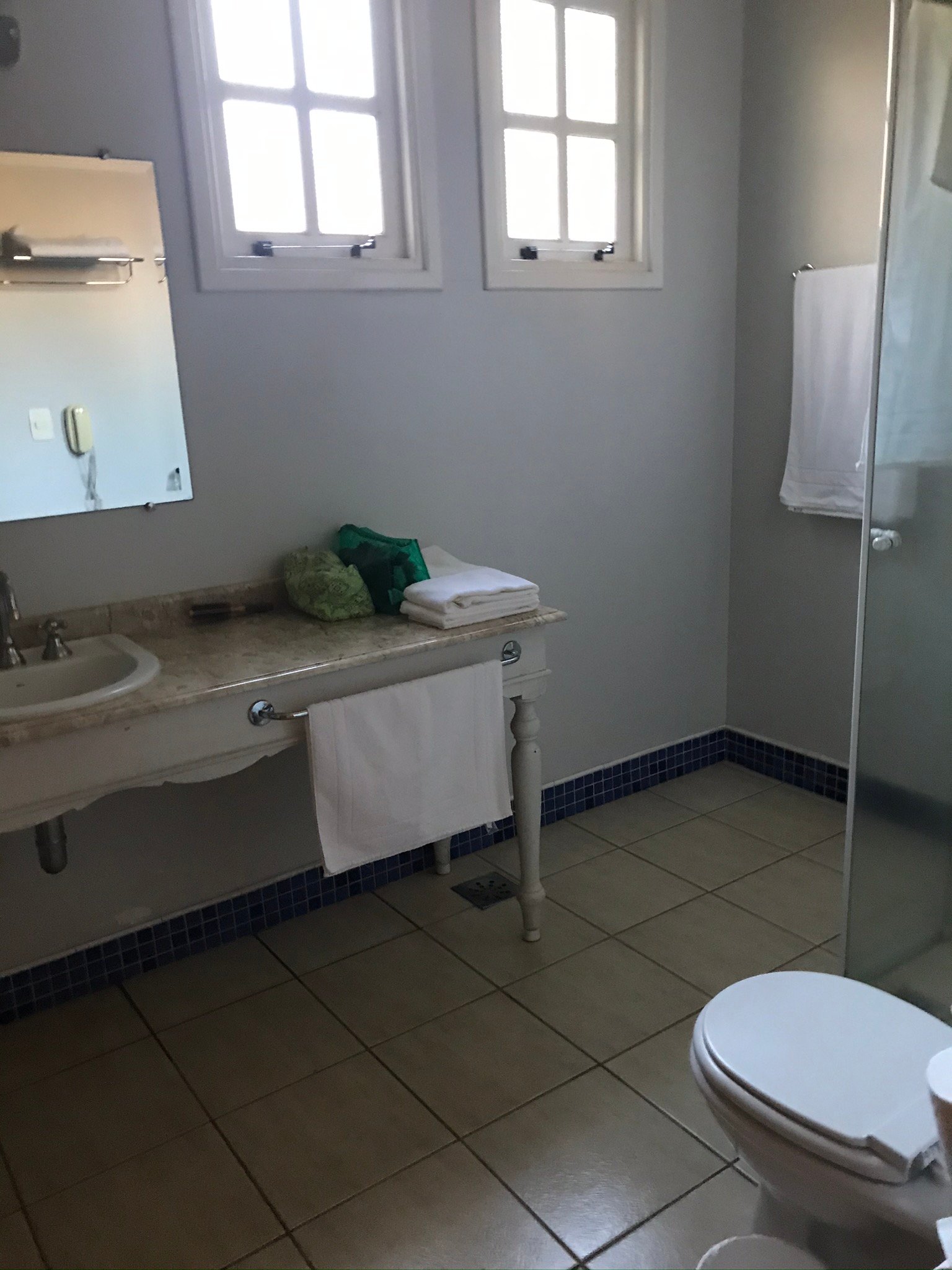 Vila Real Hotel-浴室