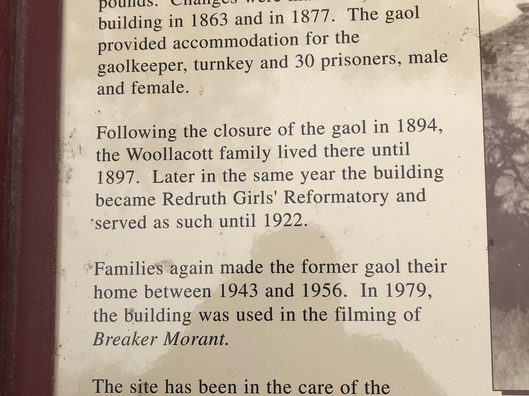 Redruth Gaol-Burra必去景点