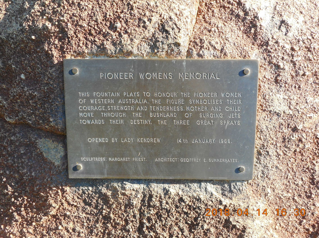 Pioneer Woman's Memorial-珀斯必去景点