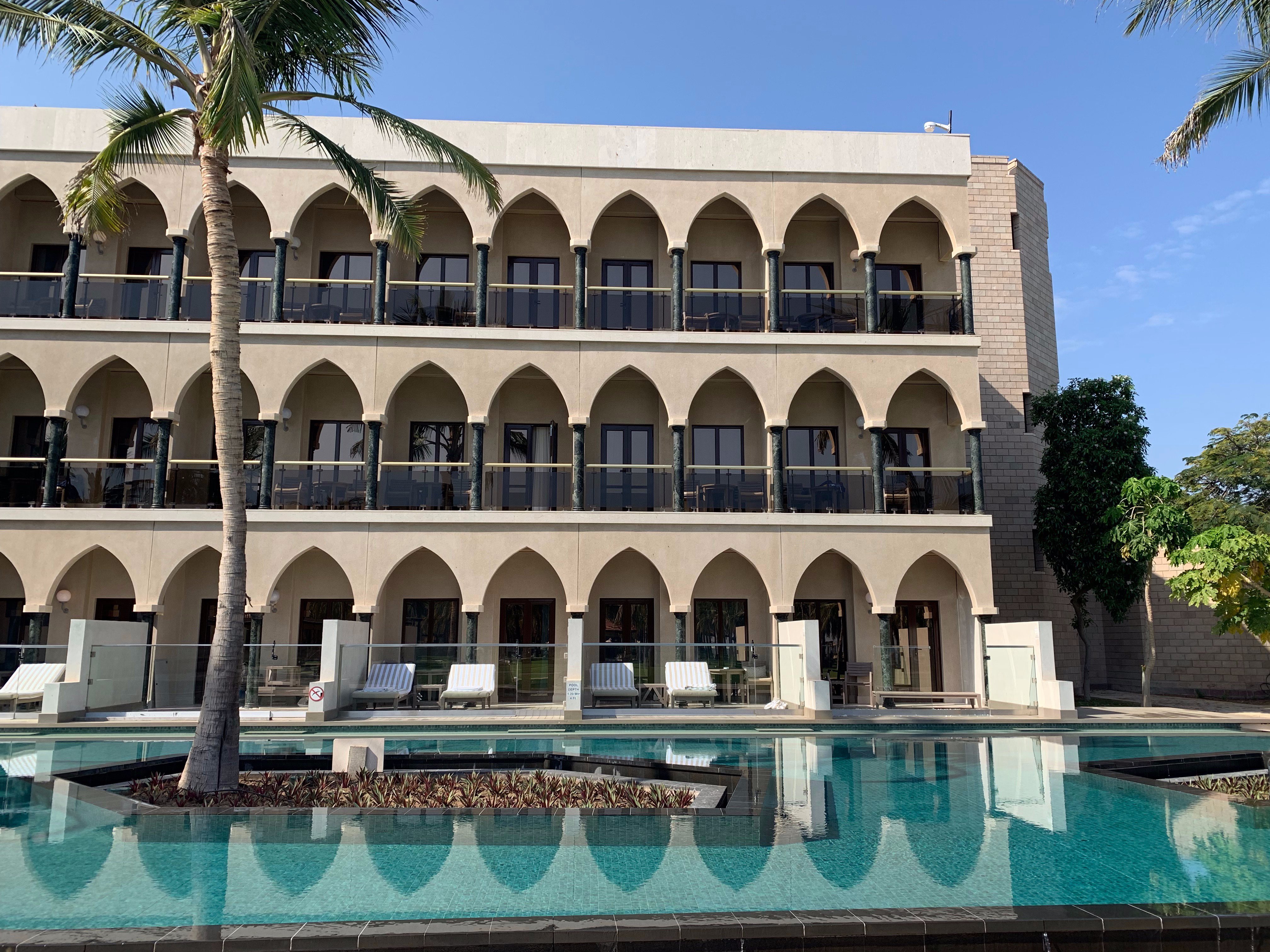 Al Bustan Palace A Ritz-Carlton Hotel-泳池