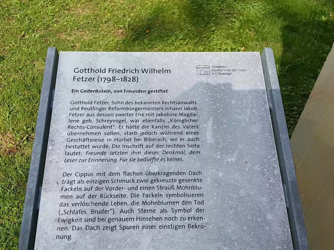 Friedhof Unter den Linden景点图片
