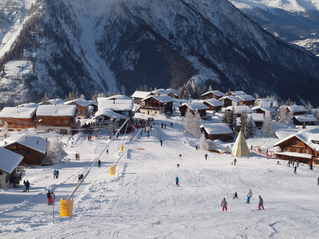 Gruppenhaus im Walliser Alpstyle主图