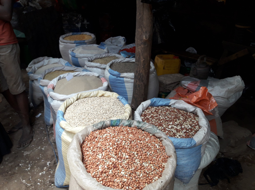 Bamako: vegetable market at the south bank-巴马科必去景点
