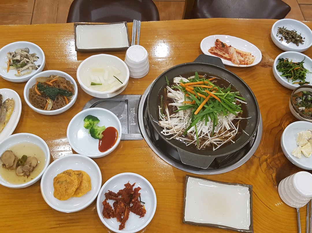 扶余郡餐馆和美食-Baekjeui Jip