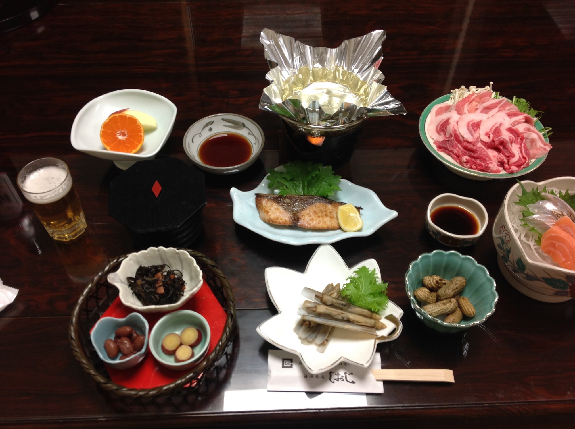 Kaihin Minshuku Shioji-餐饮
