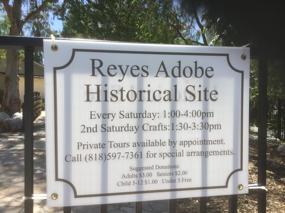 The Reyes Adobe Historic Site景点图片