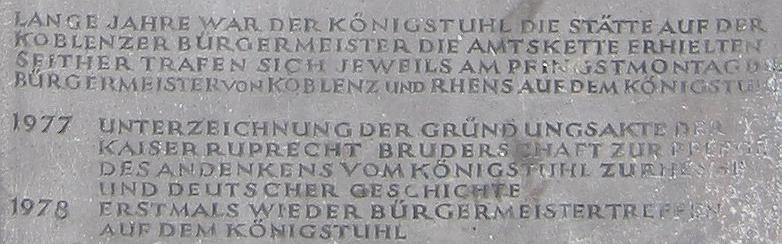 Marktplatz mit Ochsenbrunnen-Rhens必去景点