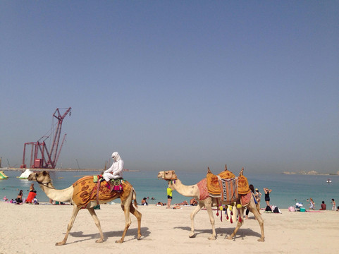 玛丽娜海滩-迪拜必去景点