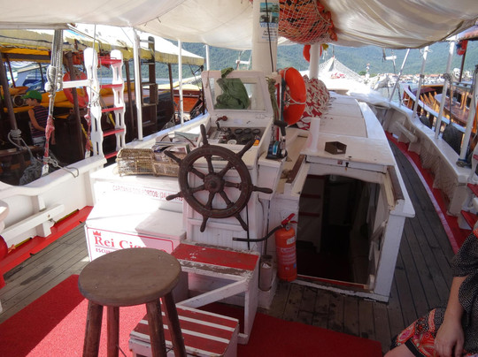 Barcos em Paraty-帕拉地必去景点