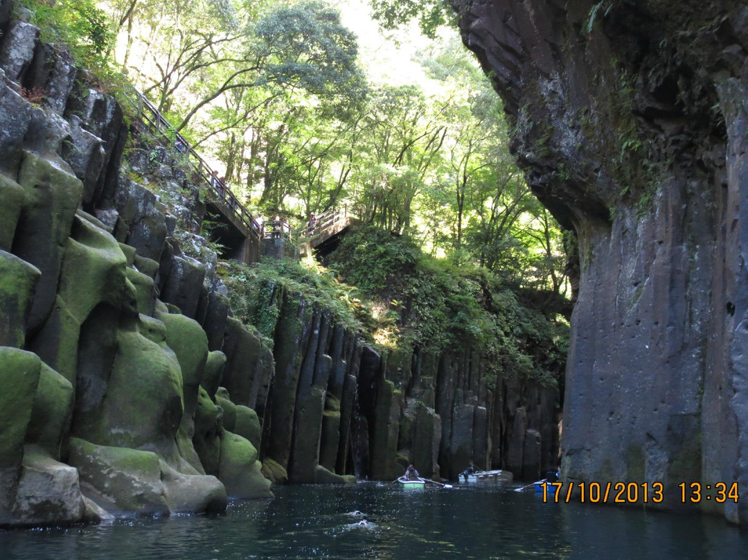 高千穗峡景点图片