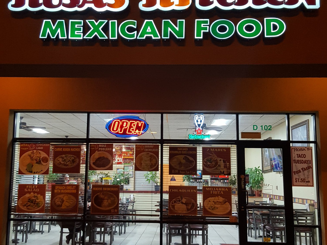 Rosa's Kitchen Mexican food