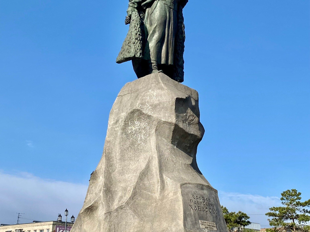 Monument to Erofey Khabarov-哈巴罗夫斯克必去景点
