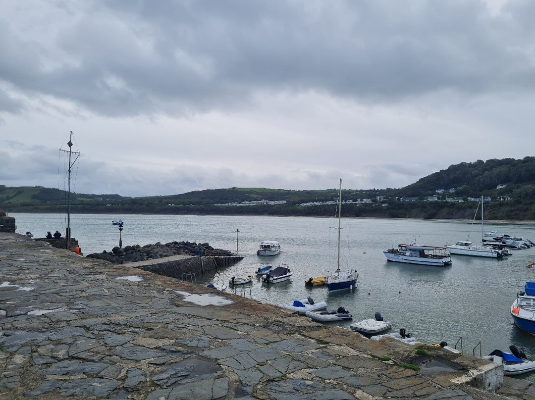 New Quay Beach. Wales-纽基必去景点