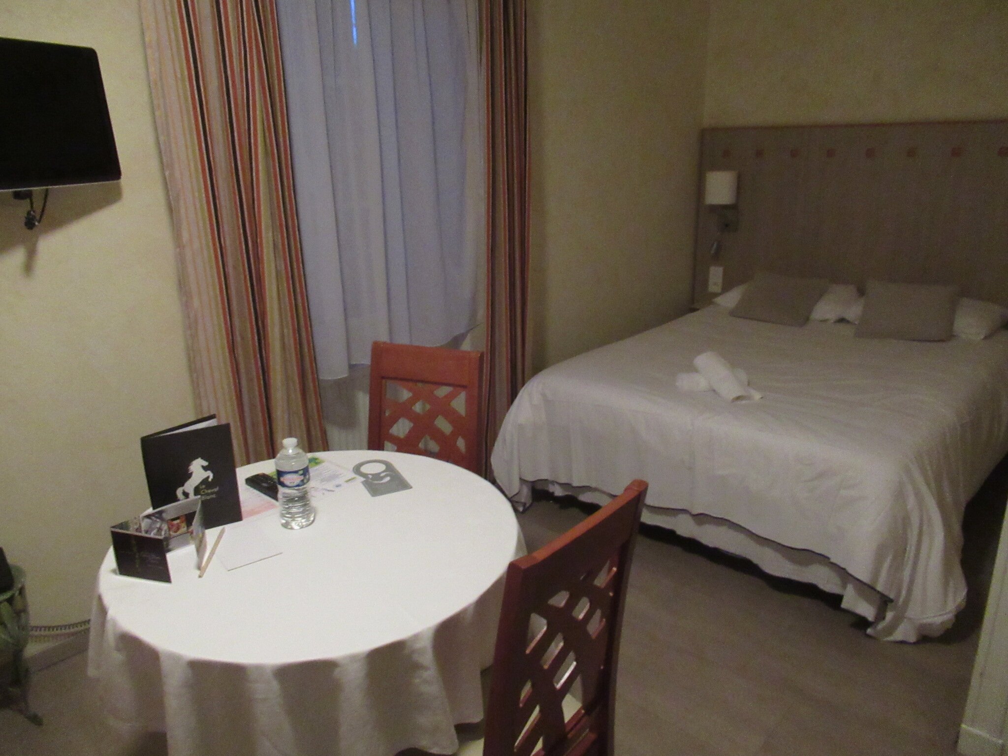 Logis Hôtel le Cheval Blanc et Clovis-客卧