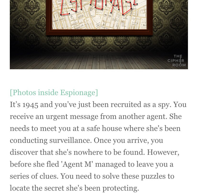 The Cipher Room-新镇必去景点