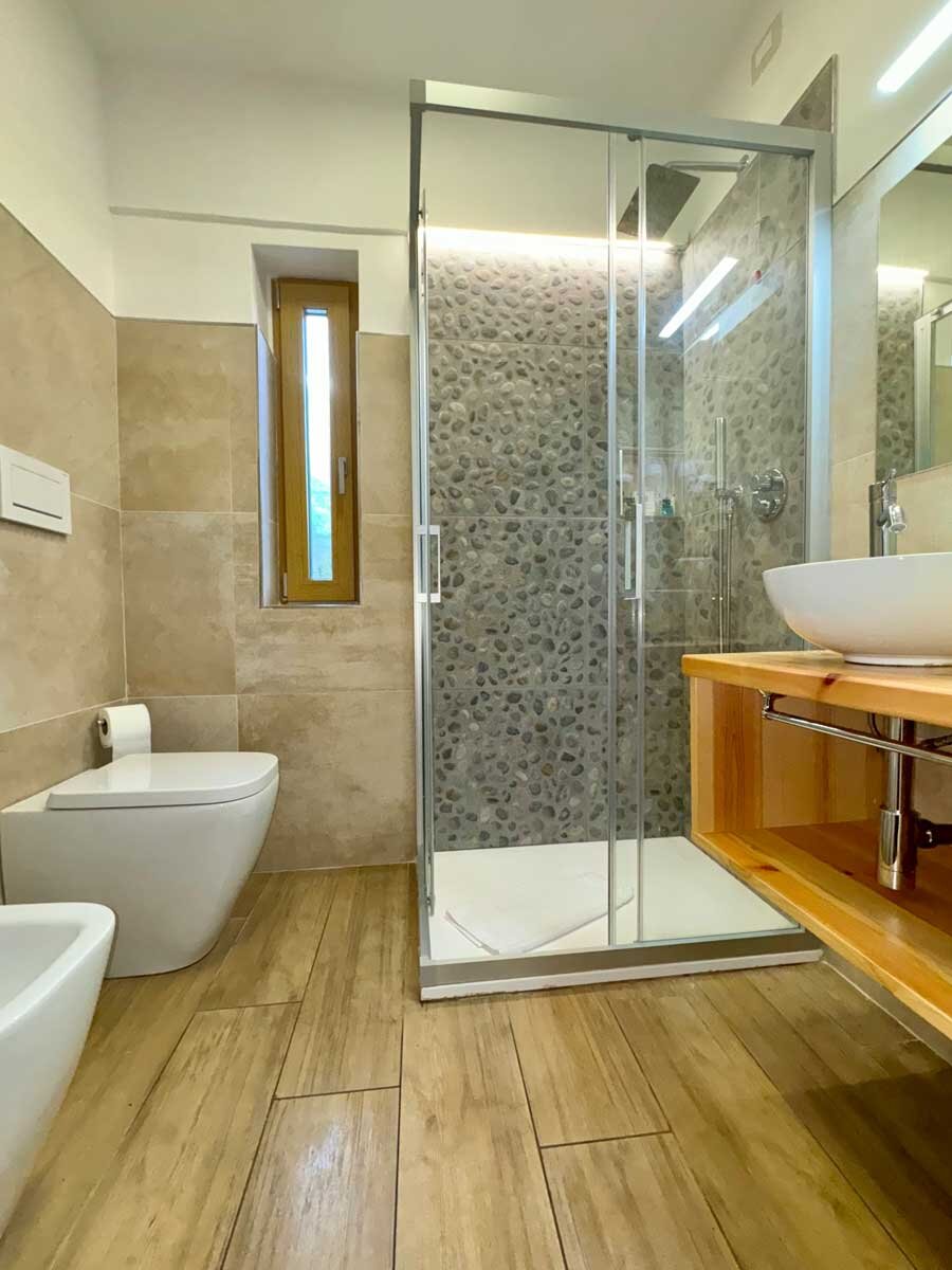 Club Hotel Lo Sciatore-浴室