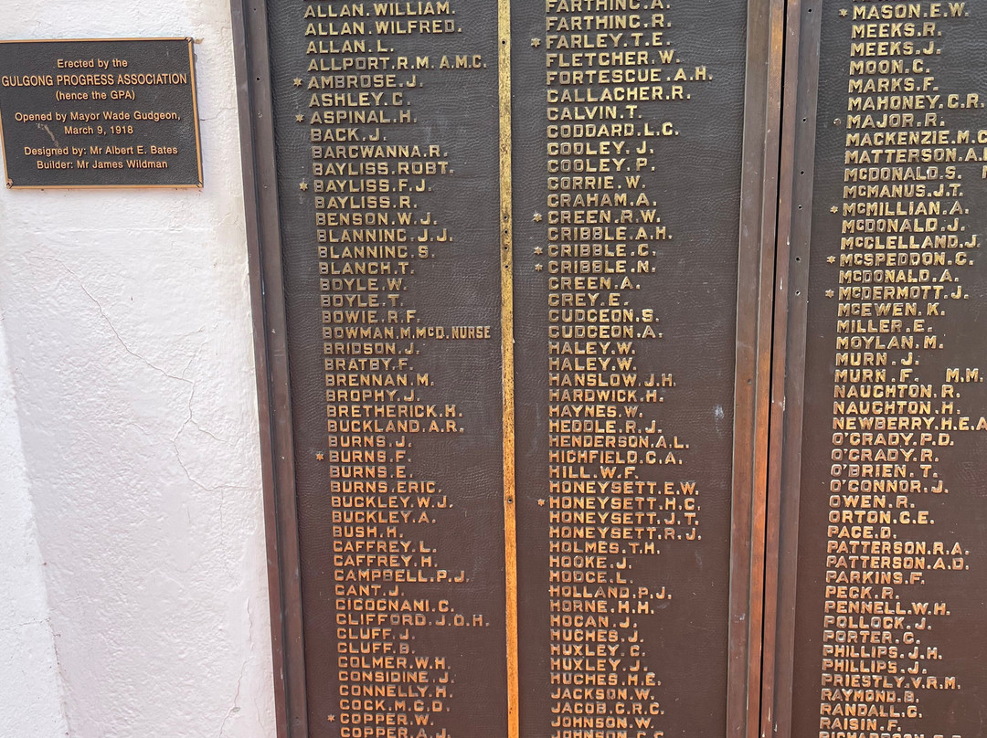 Anzac Memorial Park-Gulgong必去景点