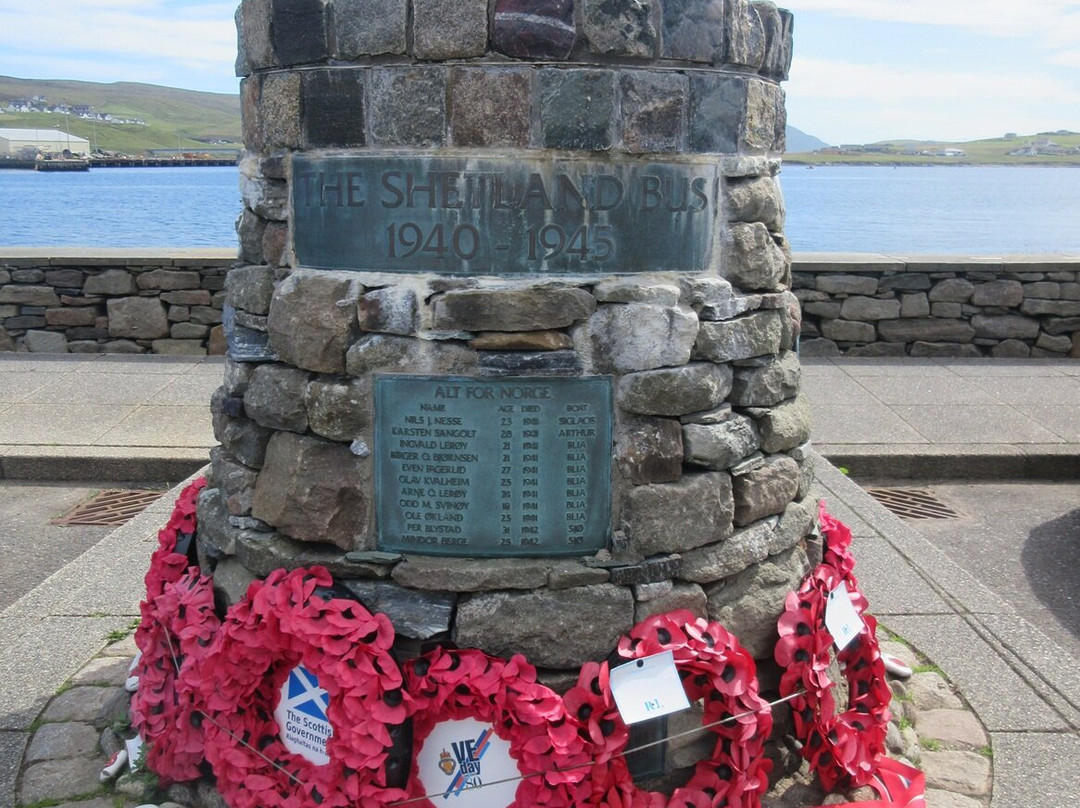 Shetland Bus Memorial-Scalloway必去景点
