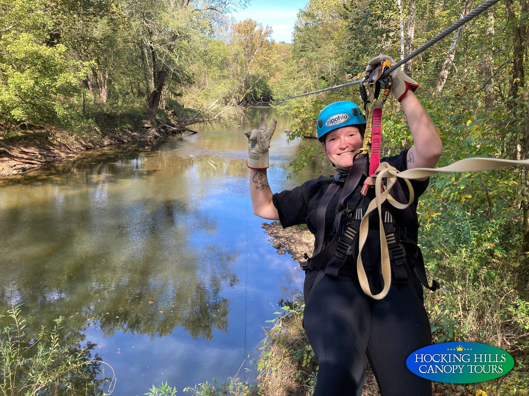 Hocking Hills Canopy Tours-Rockbridge必去景点