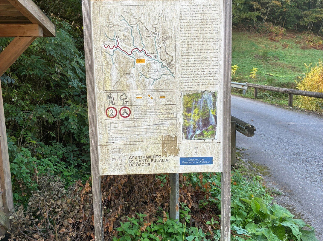 Ruta de La Cascada Seimeira-Santa Eulalia de Oscos必去景点