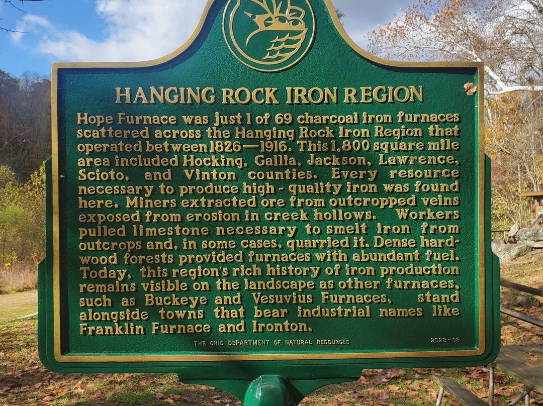 Hope Iron Furnace-New Plymouth必去景点