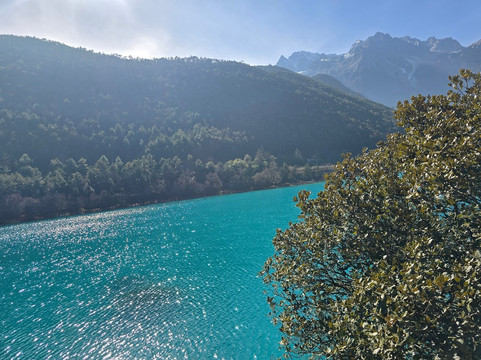 蓝月谷-丽江市必去景点