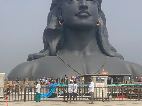 Adiyogi Shiva bust-孔巴托必去景点