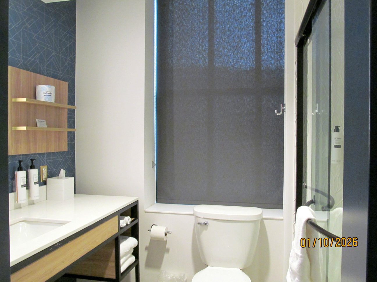 弗林特市中区希尔顿花园酒店-浴室