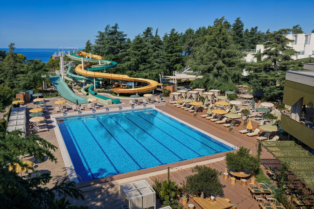 Sunny Poreč by Valamar, ex Crystal-泳池