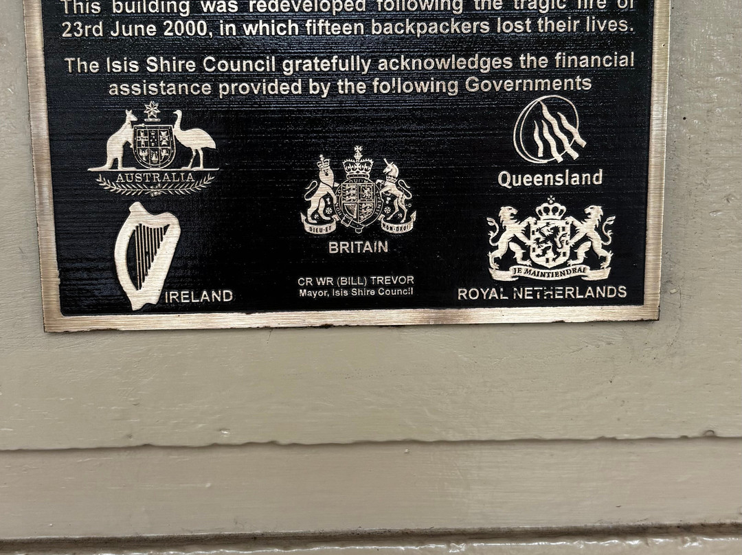 Palace Backpackers Memorial-Childers必去景点