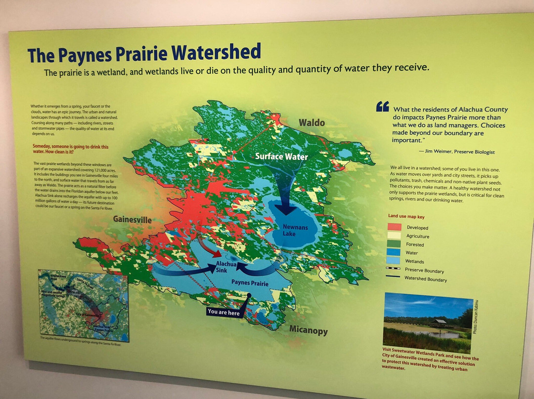 Paynes Prairie Preserve State Park-Micanopy必去景点