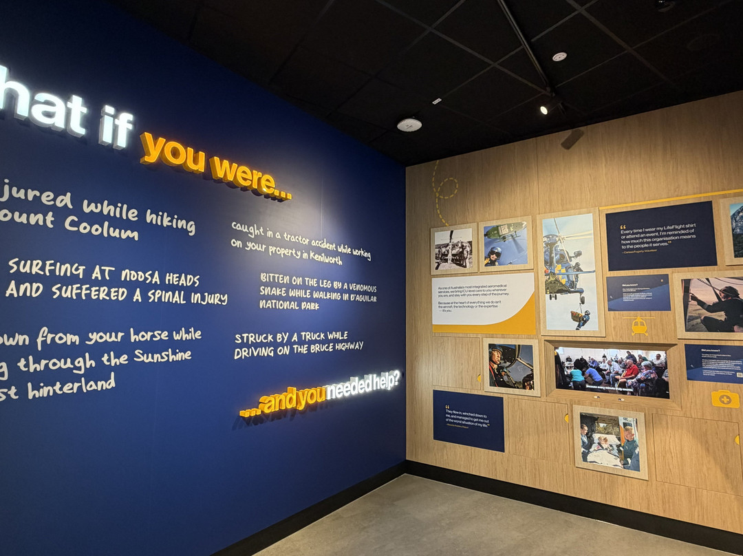 LifeFlight Sunshine Coast Visitor Experience and Education Centre​