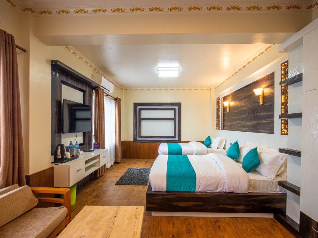 Mahamanjushree Nagarkot酒店住宿-喜马拉雅之心酒店