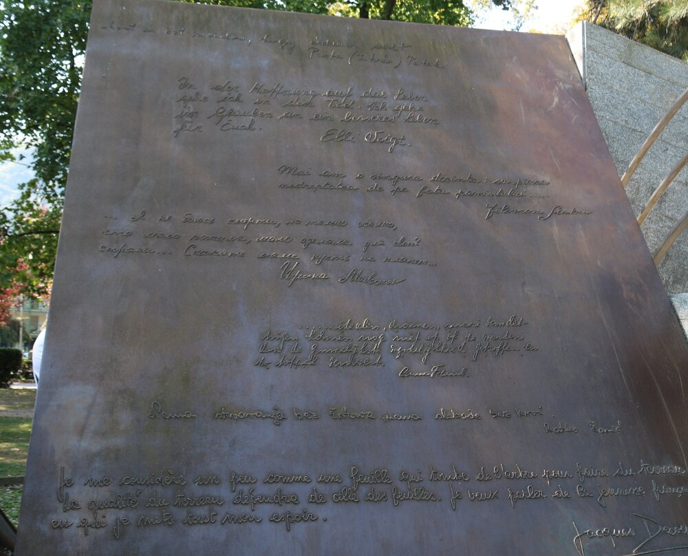 Monumento alla Resistenza Europea-科莫必去景点